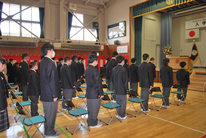 ▲入学式の様子